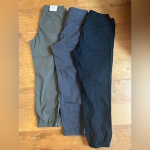 H&M TWILL MENS JOGGER BUNDLE